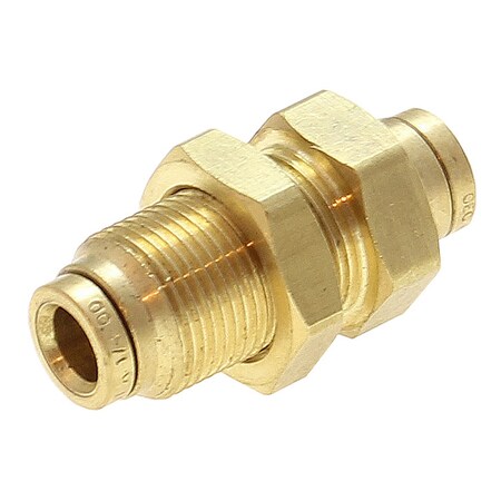 Technidot Fitting, DOT, PTC, Bulkhead Union, 1/4" DOT82-04